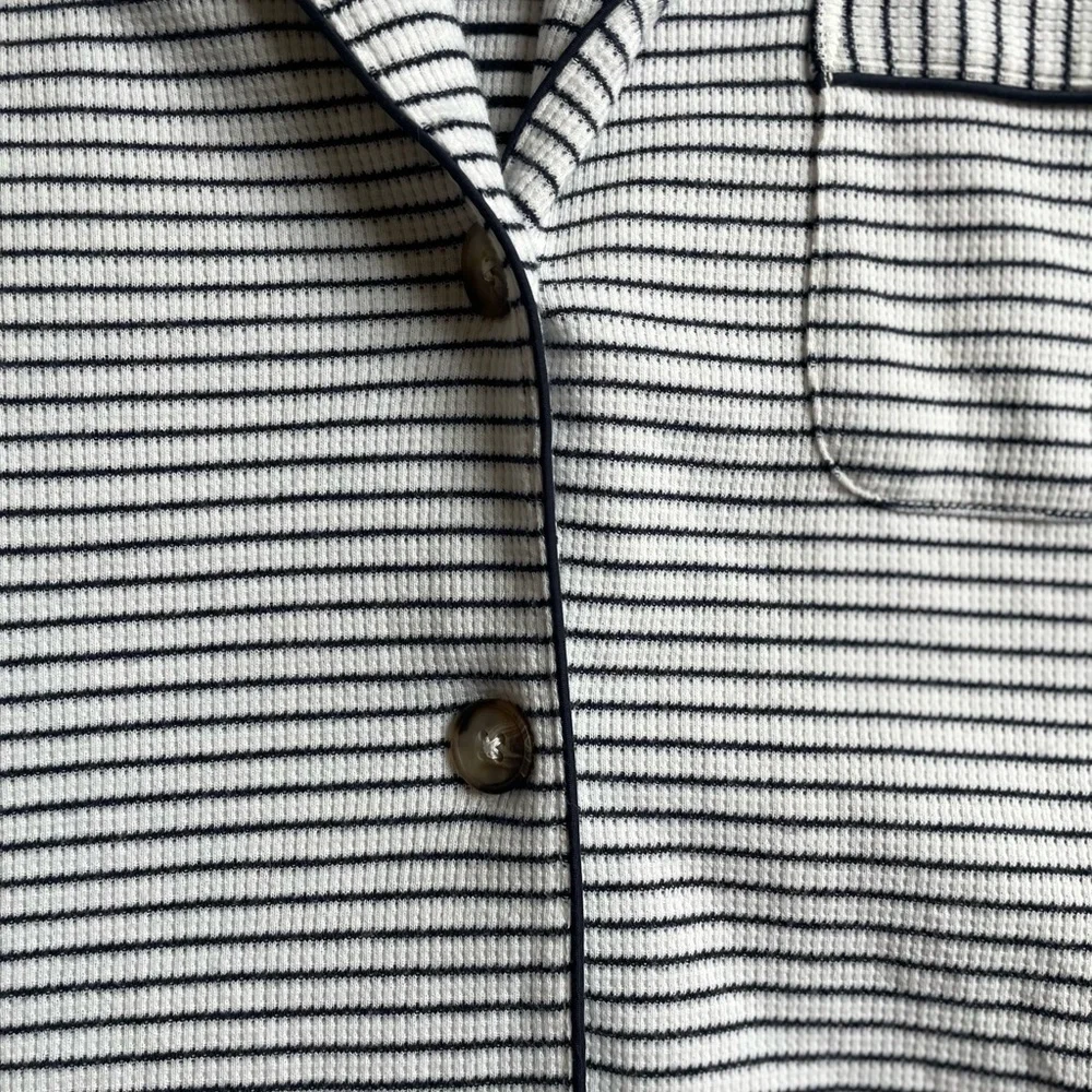 Madewell Bedtime Striped Pajama Top ~ XS ~ - Picture 2 of 3